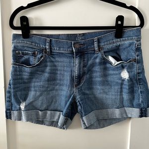 Loft outlet denim shorts